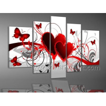 Contemporary Handmade Flower Canvas Oil Painting